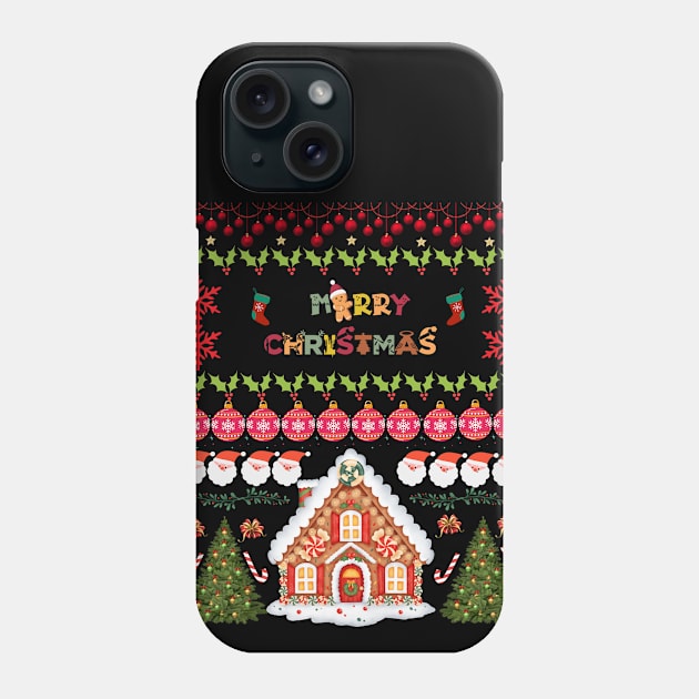 Merry christmas Phone Case by Studio468