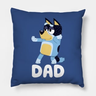 Bluey dad Pillow