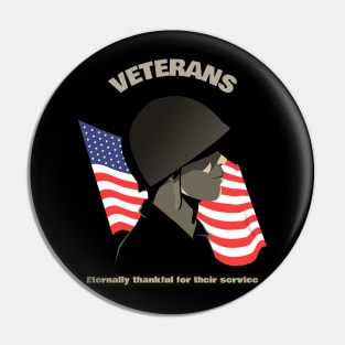 VETERANS Pin