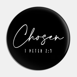 Chosen Bible Christian Bible Verse Religious 2 Pin