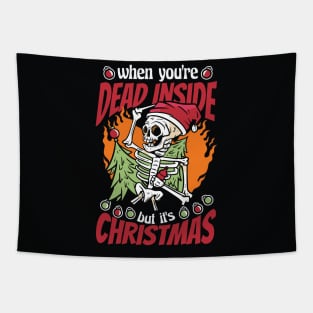 When You're Dead Inside, But It's Christmas Tapestry