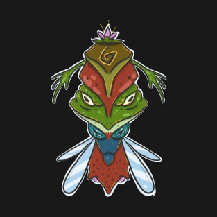 Frog dragonfly totem T-Shirt