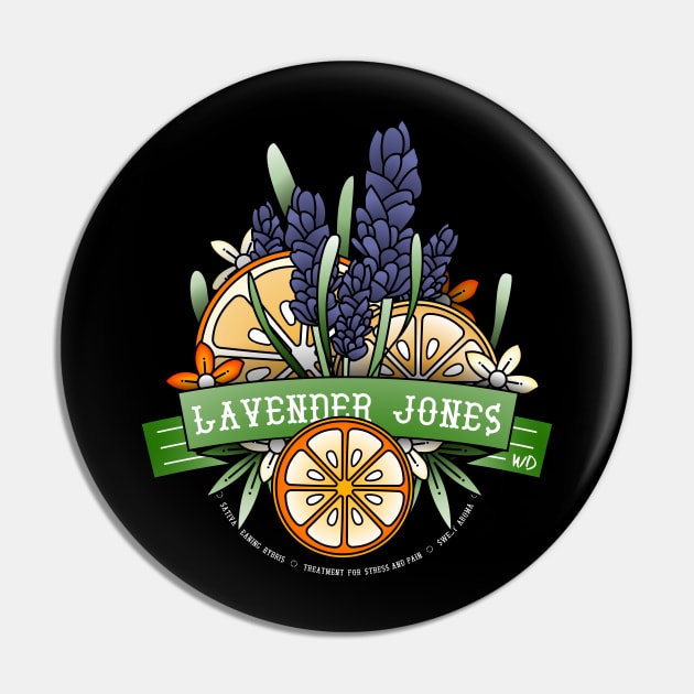 Lavender Jones Pin by WD