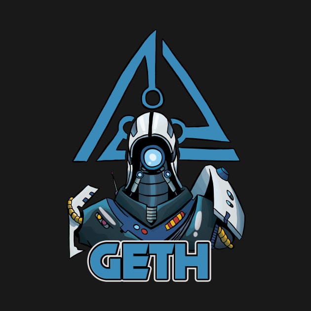 Geth Bust by Dylan