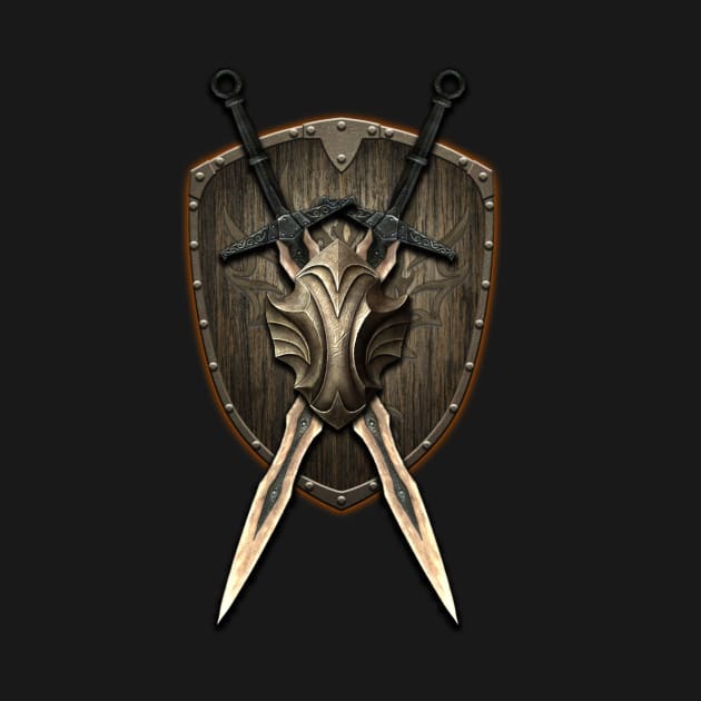 vikings sword and shield 1 by medo art 1