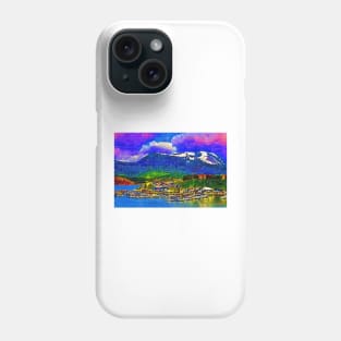 Marina On Lake Dillon In Fauvism Phone Case