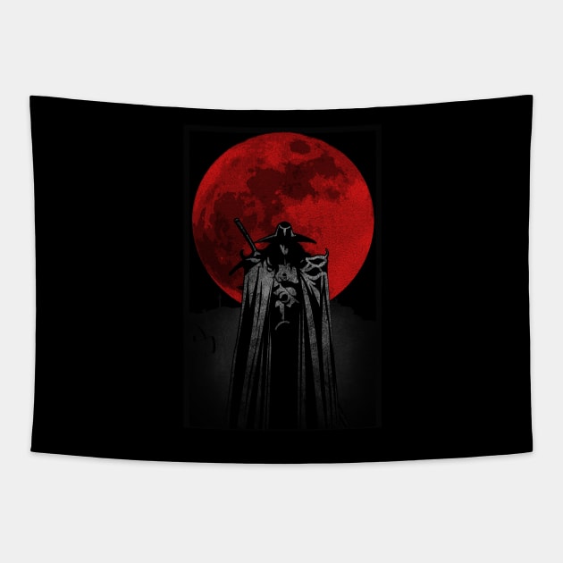 Vampire Hunter D Tapestry by UnheardVariable