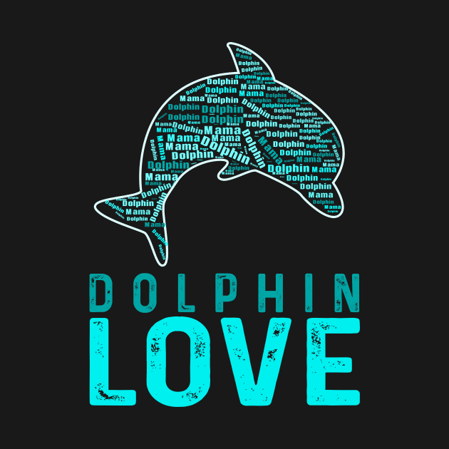 Dolphin Love Text by Imutobi