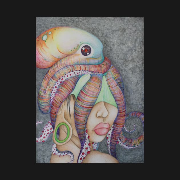 Octopus face by fun chaos amy