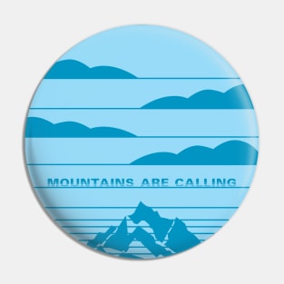 Mountains Pin