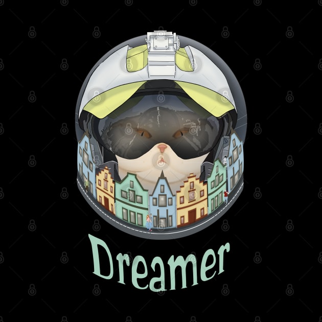 Сat pilot. Dreamer by KateQR