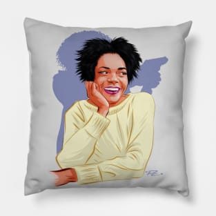 Naomi Harris - An illustration by Paul Cemmick Pillow