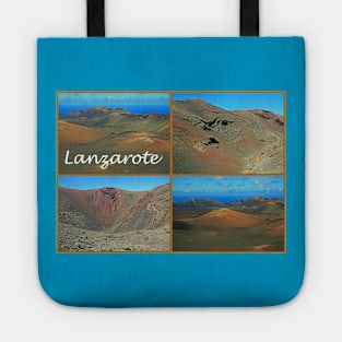 Volcanic Landscape, Lanzarote Tote