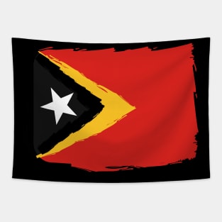 East-Timor painted flag Tapestry