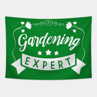 Gardening Theme: Gardening Expert Tapestry