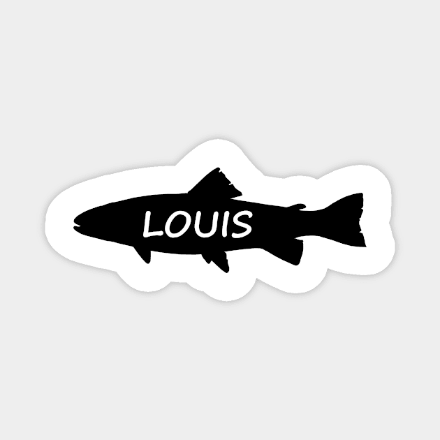 Louis Fish Magnet by gulden