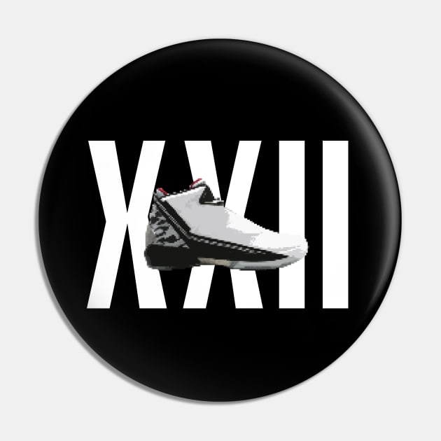 AJ XXII Pin by Buff Geeks Art