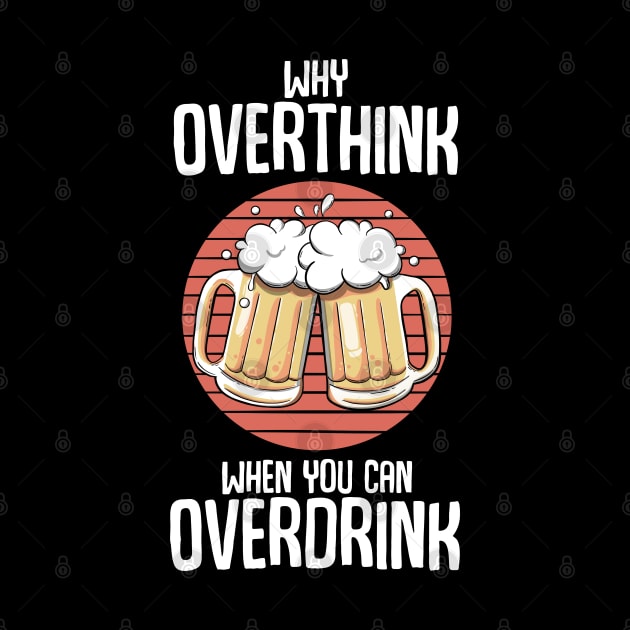 Overdrink tee by MerchBeastStudio