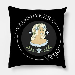 Virgo Zodiac Sign Pillow