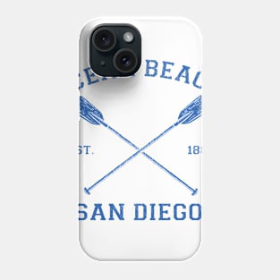 Vintage Ocean Beach San Diego Vacation graphic Phone Case