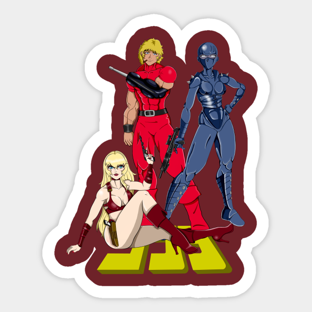 Space Adventure Cobra Space Adventure Cobra Sticker Teepublic