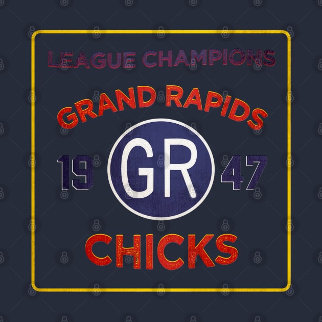 Grand Rapids Chicks • 1957 League Champions • Grand Rapids, Michigan by The MKE Rhine Maiden