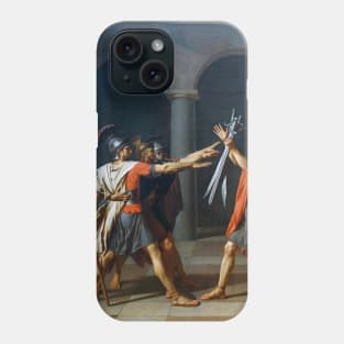 The Oath of the Horatii - Jacques-Louis David Phone Case