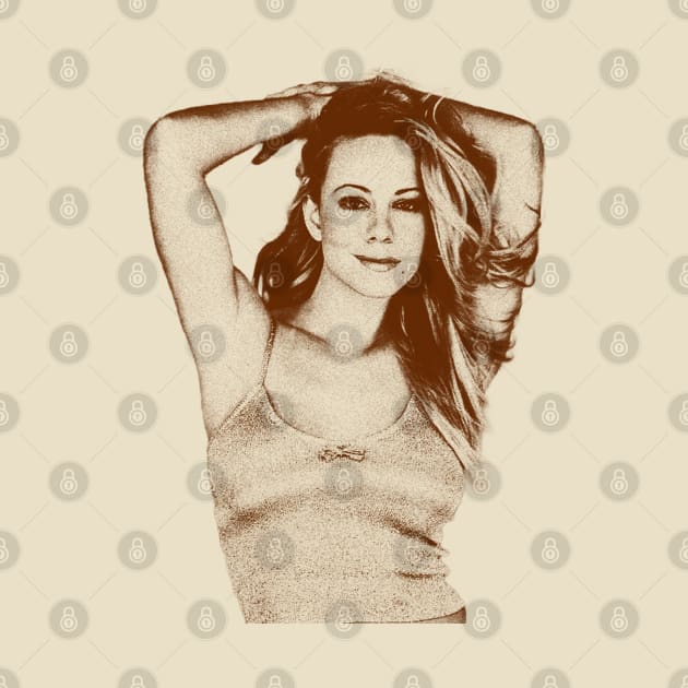 Mariah Carey - retro vintage sketches by NMAX HERU