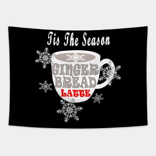 Gingerbread Latte Tis The Season Coffee Lover Tapestry