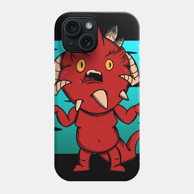 Diablo - Lil' Blizzard T-Shirt Phone Case by Frayed