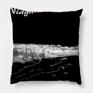 niagara falls sketch Pillow