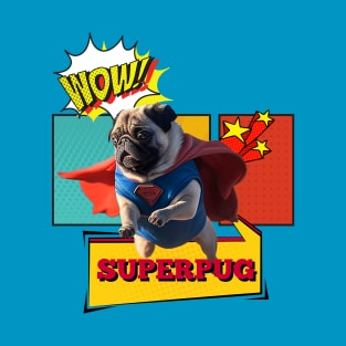 Super Pug, Hero Shirt T-Shirt