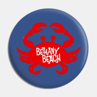 Bethany Beach Crab Pin