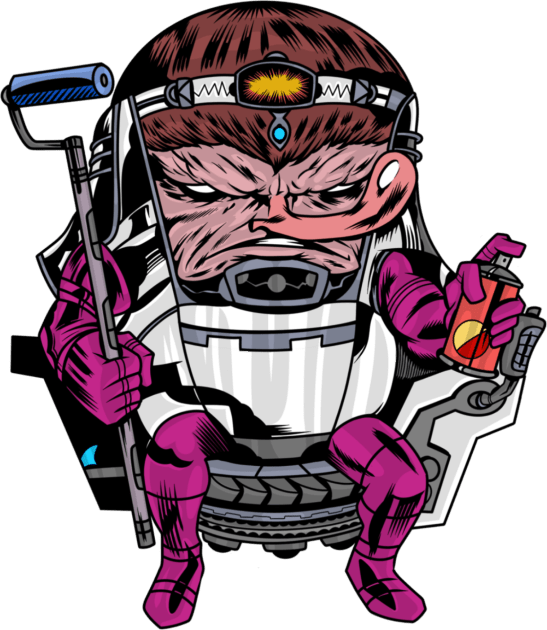 Pixel Modok Kids T-Shirt by Jim Pixel Inc