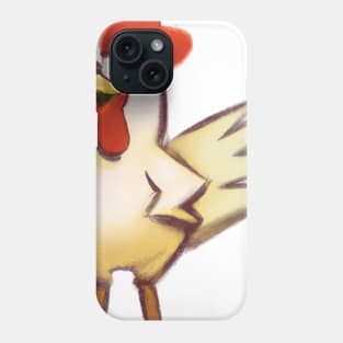 Cute Rooster Drawing Phone Case