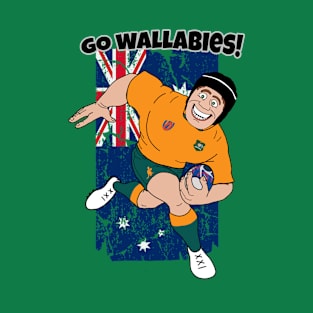 FUNNY "WALLABIES" T-SHIRT, AUSTRALIA'S NATIONAL RUGBY TEAM SHIRT, RUGBY WORLD CUP T-Shirt