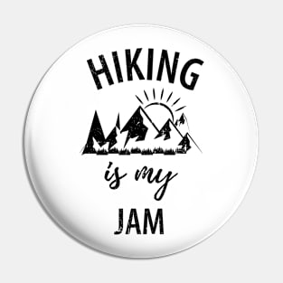 Mountains Hiking Pin