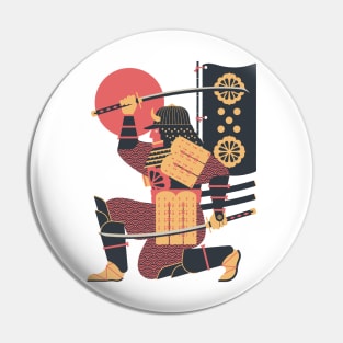 S is for Samurai Pin