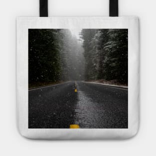 Raining Road Tote