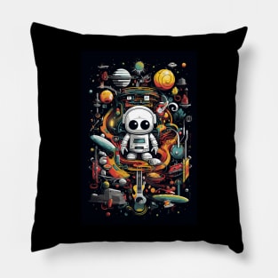 Alien worlds Pillow