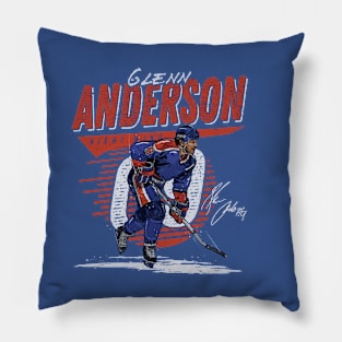 Glenn Anderson Edmonton Comet Pillow