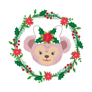 Shellie May Holiday Wreath T-Shirt