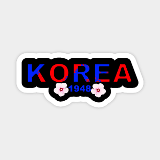 Korea 1948 Magnet