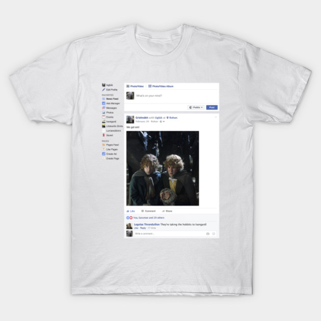 theyre taking the hobbits to isengard shirt
