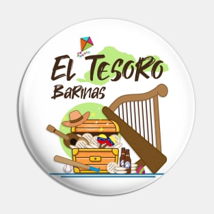 Linda Barinas - El Tesoro Pin