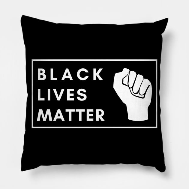 Black Lives Matter! Pillow by Moshi Moshi Designs