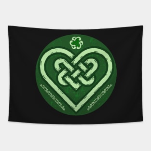 Celtic Heart Knot Tapestry