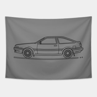 Legend Car B Tapestry