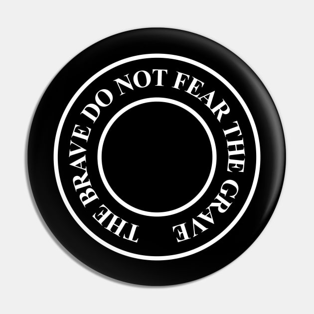 Gold Saucer Battle Square: The Brave Do Not Fear The Grave (White Version) Pin by inotyler