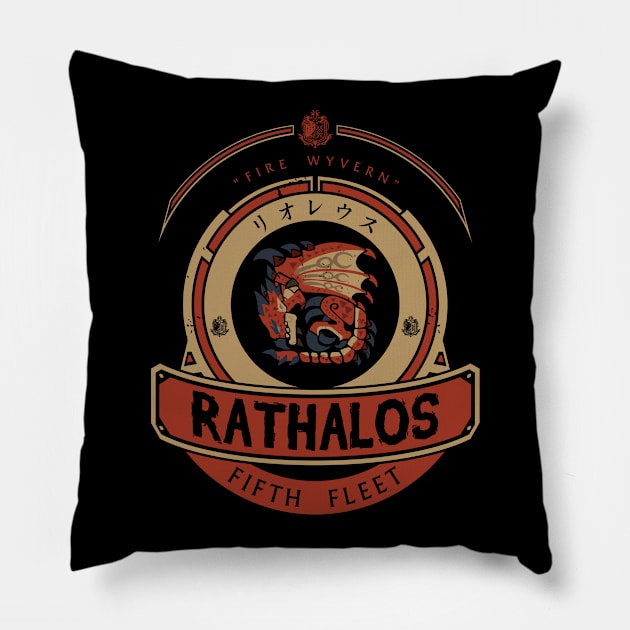 RATHALOS - LIMITED EDITION Pillow by Exion Crew